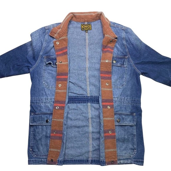 Obey denim jean jacket - Picture 5 of 8